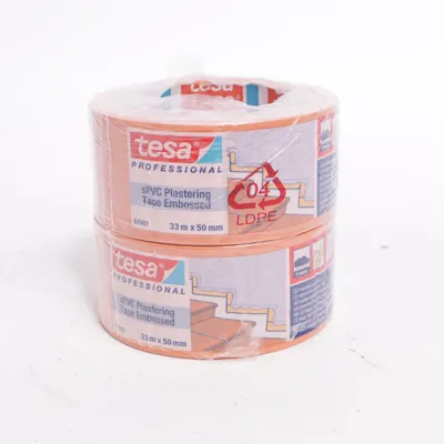 Building material (Spvc Plastering Tape Embossed) from Tesa