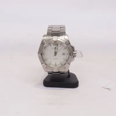Wristwatch (Silver, White) from Fossil