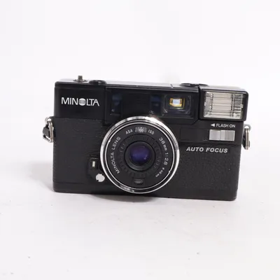 Analog kompaktkamera (Hi-Matic Af) från Minolta