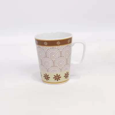 Mugg (Vit, Brun) från IKEA