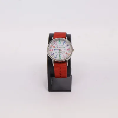 Wristwatch (Red, Multicolored) from Pacific Time