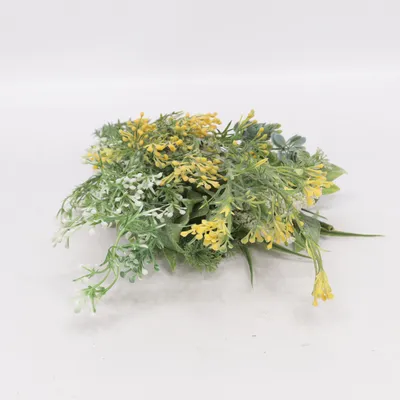 Kunstig plante (Gul, Hvid, Grøn)
