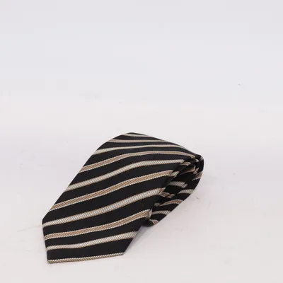 Tie (Black, Beige, White) from Peter Fitch Silk