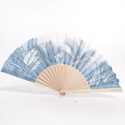 Éventail

 (Bleu, Beige) de Giorgio Armani