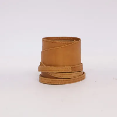 Ceinture (Vibs Leather Tie Waist Belt Noos) de Pieces Accessories Cuir