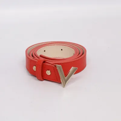 Belt (Red) from Valentino by Mario Valentino