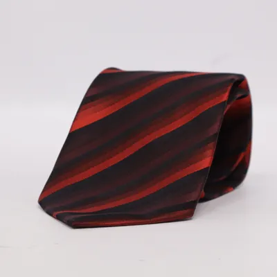 Tie (Red, Black) from Nicolas Scholz Silk
