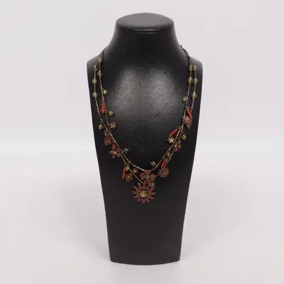 Halsband (Röd, Grön) från Pilgrim Okänd metall