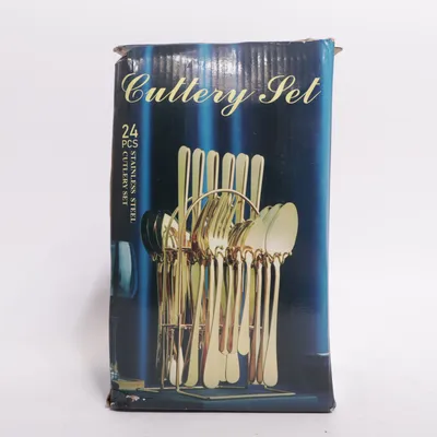 Cutlery (Gold, Black)