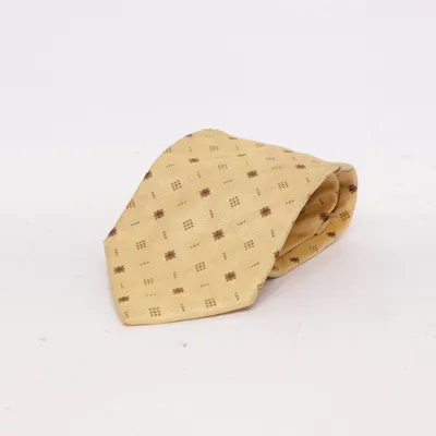 Cravate (Jaune) de Andrew's Ties Soie