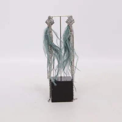 Earrings (Gray, Silver) from Fashion Jewelry Unknown metal