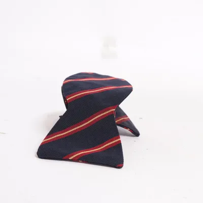 Kravat (Blauw, Rood, Geel) van Ralph Lauren Zijde