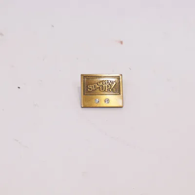 Broche (Goud) van Stampin' UP! Onbekend materiaal