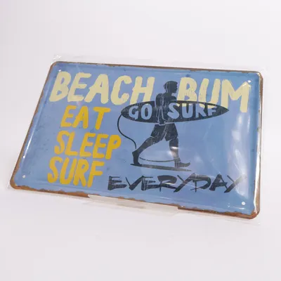 Sign (Blue, Yellow, Black)