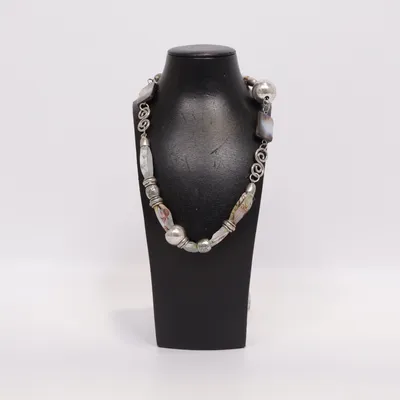 Necklace (Multicolored) Stainless steel