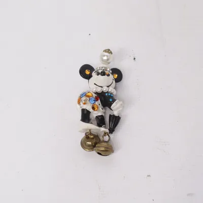 Broche (Sort, Hvid, Flerfarvet) Plast