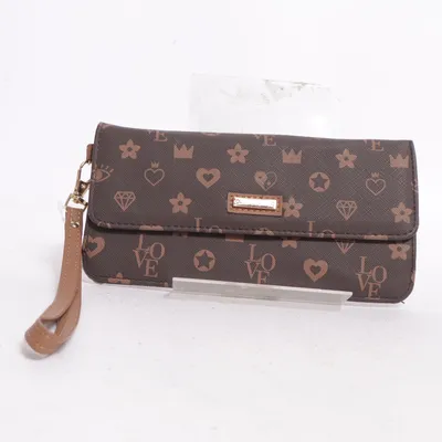 Wallet (Brown) from Claire's