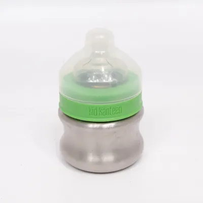 Nappflaska (Silverfärgad, Grön, Transparent) från Klean Kanteen