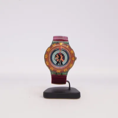Polshorloge (Roze, Groen, Rood) van Swatch