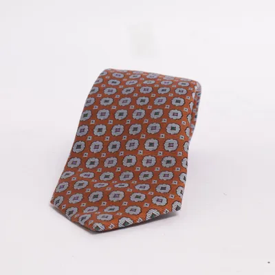 Cravate (Marron, Multicolore) de Canali Soie