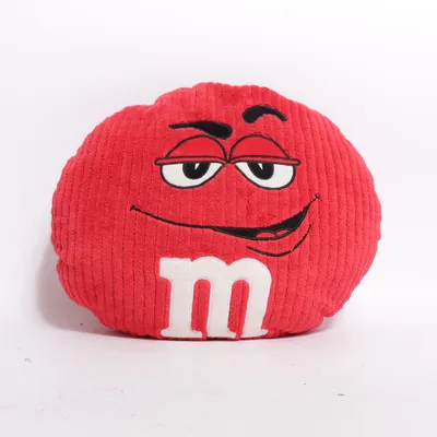 Sierkussen (Rood, Wit) van M&M's