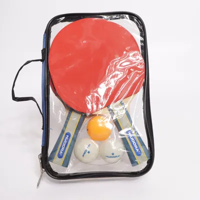 Pingisracket (Röd, Blå, Flerfärgad) från Hudora