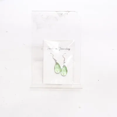 Ohrringe (Grün) von Fashion Jewelry Unbekanntes Metall
