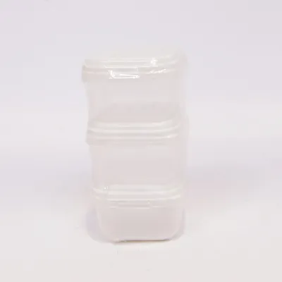 Madkasse (Transparent, Hvid) fra JES Collection