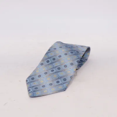 Cravate (Bleu, Jaune, Multicolore) de Monti Soie
