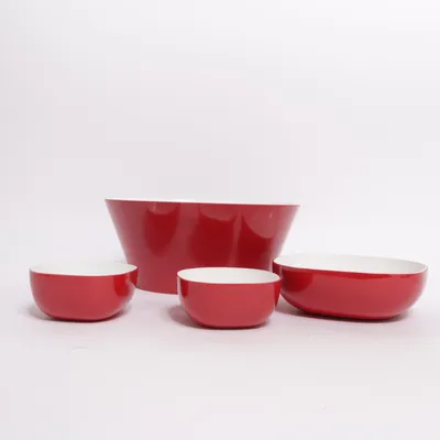 Bowl (Red, White) from Rosti Mepal