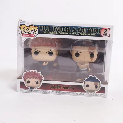 Figurine jouet (Yuji Itadori & Aoi Todo Jujutsu Kaisen) de Funko Pop!