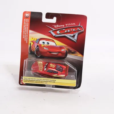 Spielzeugauto (Rust-Eze Racing Center Lightning Mcqueen) von Mattel