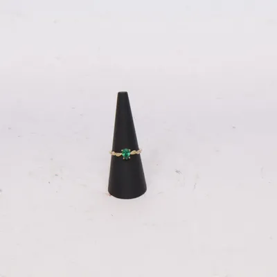 Ring (Gold, Green) Stainless steel