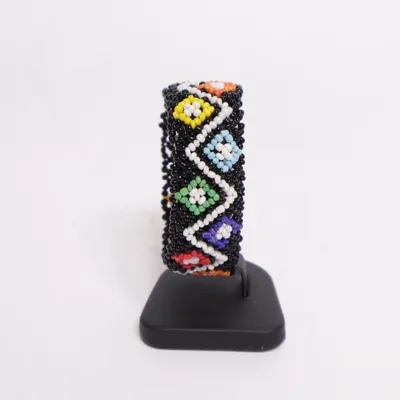 Bracelet (Noir, Multicolore) Métal inconnu