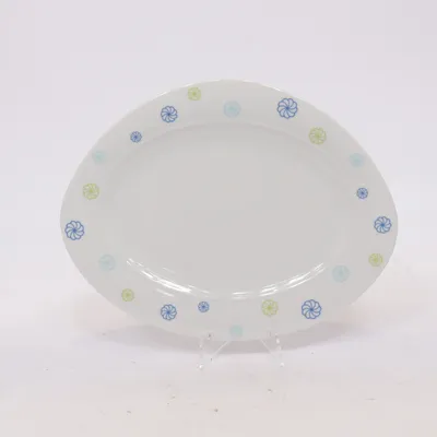 Serving platter (White, Multicolored) from Seltmann Weiden