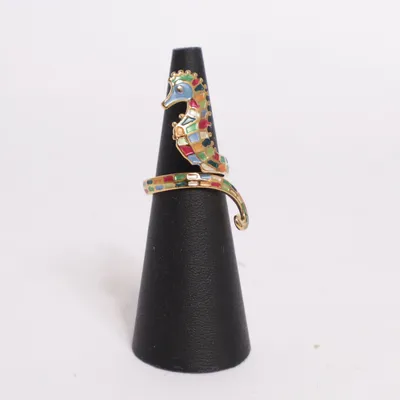 Ring (Guldfärgad, Flerfärgad) Okänd metall