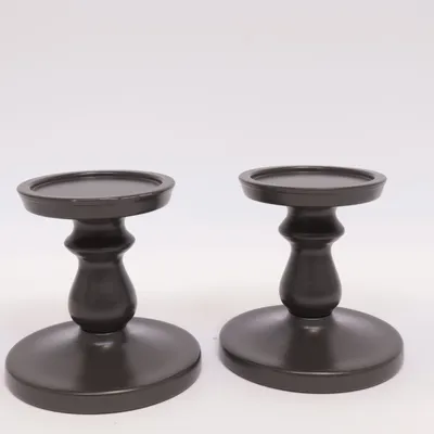 Ljusstake (Svart) från IKEA