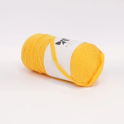 Garn (Gul) från Ribbon Bomull