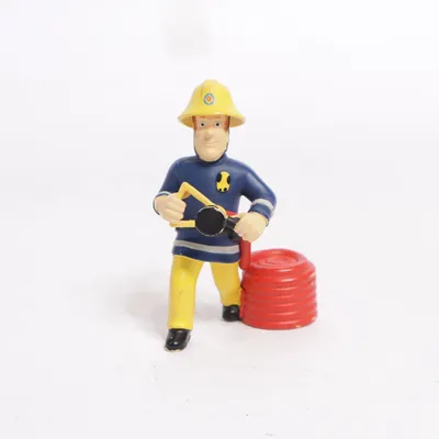 Toy figurine (Blue, Yellow, Red) from Fireman Sam