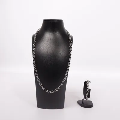 Smyckesset (Silverfärgad) från Purelei Okänd metall