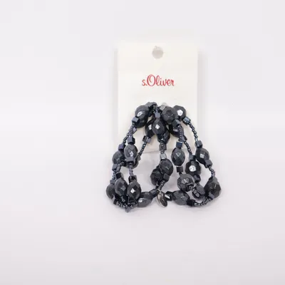 Jewelry set (Black) from s.Oliver Plastic