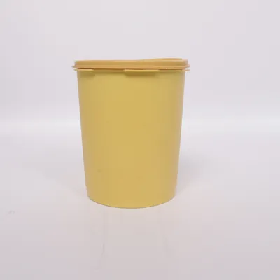 Burk (Gul) från Tupperware