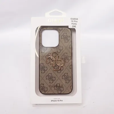 Phone cover (Brown, Beige) from Guess
