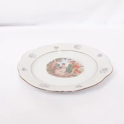 Tallrik (Vit, Gul, Flerfärgad) från Kahla