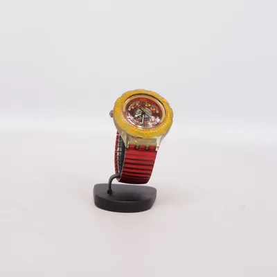 Armbandsur (Röd, Gul) från Swatch