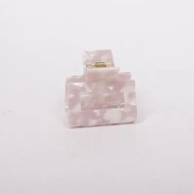 Hårklämma (Lila, Vit)