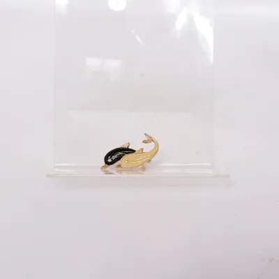 Broche (Sort, Beige) Ukendt metal