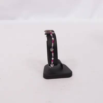 Enkelbandje (Lila, Roze, Wit) Plastic, Onbekend materiaal