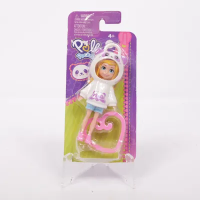 Leksaksfigur (Vit, Lila, Rosa) från Polly Pocket