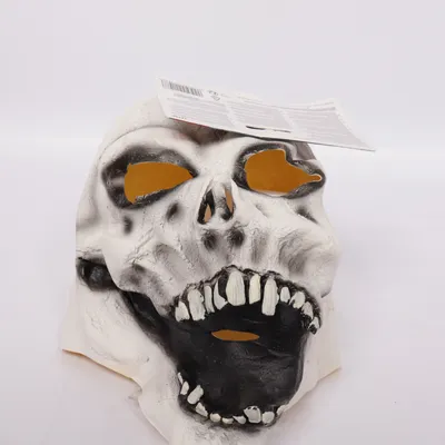 Maskeradmask (Vit, Svart) från Smiffy's